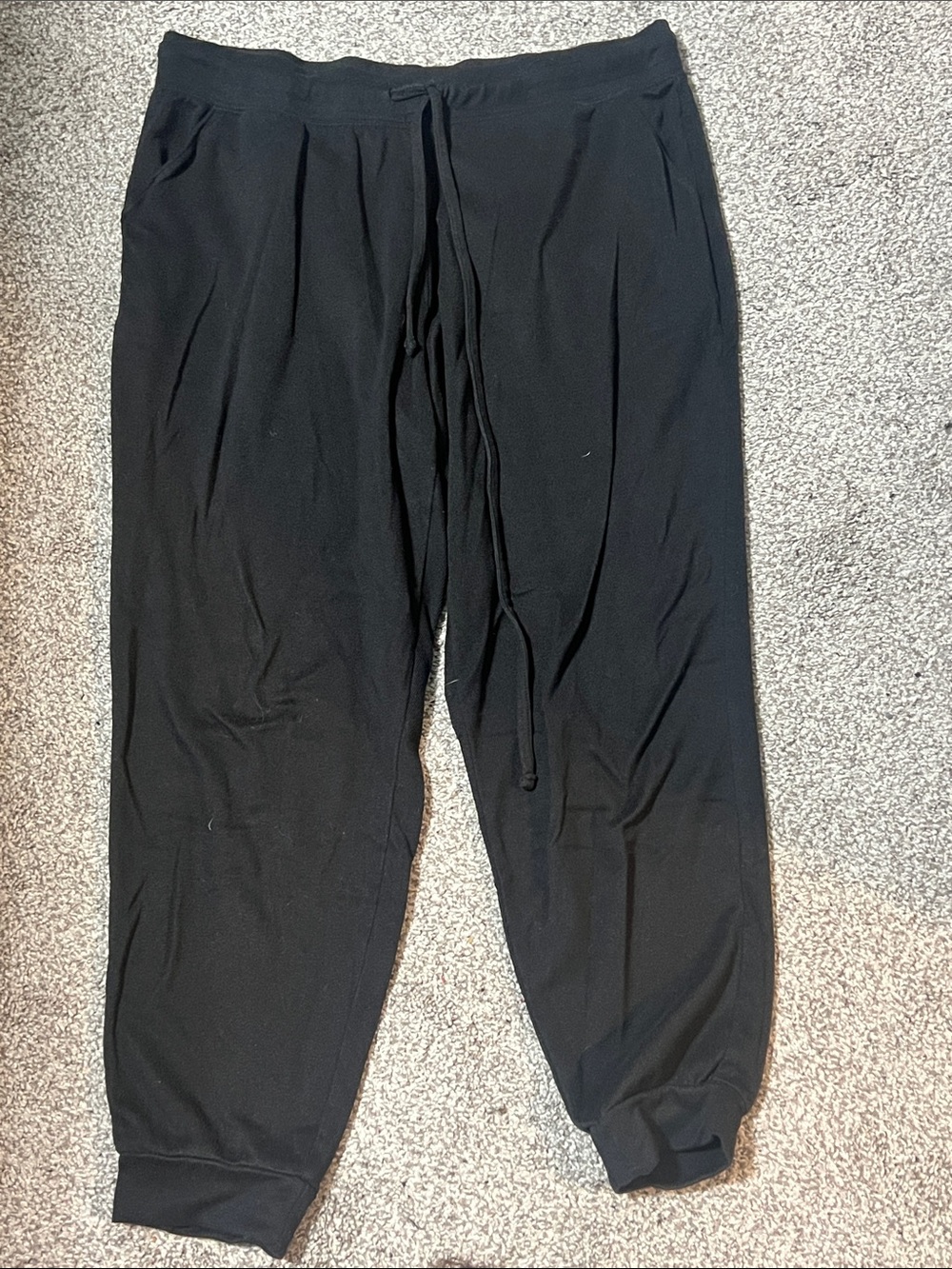 Maurices Black Women's Drawstring Jogger Pants
